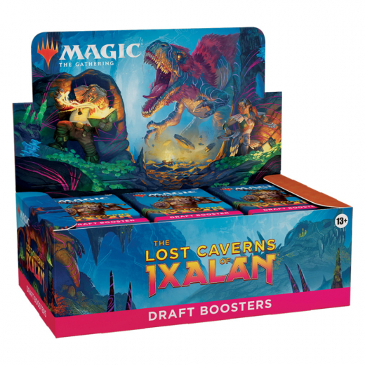 Magic: The Gathering - The Lost Caverns of Ixalan Draft Booster Display i gruppen SÄLLSKAPSSPEL / Magic the Gathering hos Spelexperten (MAGD2388-DIS)