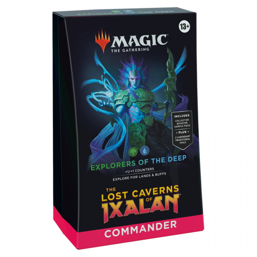Magic: The Gathering - Explorers of the Deep Commander Deck i gruppen SÄLLSKAPSSPEL / Magic the Gathering hos Spelexperten (MAGD2393-EXP)
