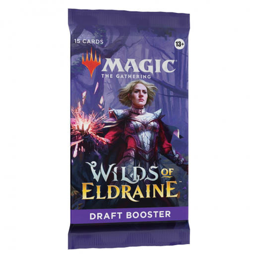 Magic: The Gathering - Wilds of Eldraine Draft Booster i gruppen SÄLLSKAPSSPEL / Magic the Gathering hos Spelexperten (MAGD2465-BOS)