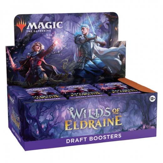 Magic: The Gathering - Wilds of Eldraine Draft Booster Display i gruppen SÄLLSKAPSSPEL / Magic the Gathering hos Spelexperten (MAGD2465-DIS)