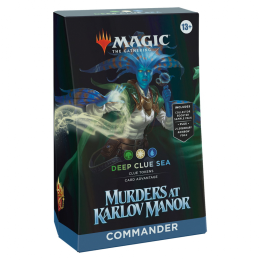 Magic: The Gathering - Deep Clue Sea Commander Deck i gruppen SÄLLSKAPSSPEL / Magic the Gathering hos Spelexperten (MAGD3027-DEE)