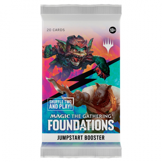 Magic: The Gathering - Foundations Jumpstart Booster i gruppen SÄLLSKAPSSPEL / Kortspel hos Spelexperten (MAGD3231-BOS)