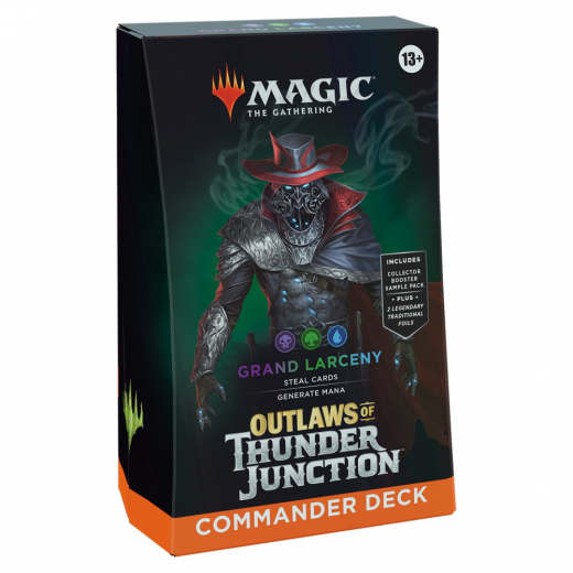 Magic: The Gathering - Grand Larceny Commander Deck i gruppen SÄLLSKAPSSPEL / Magic the Gathering hos Spelexperten (MAGD3263-GRA)