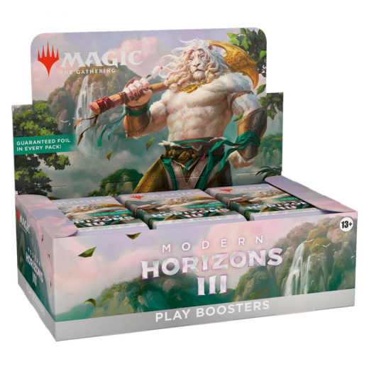 Magic: The Gathering - Modern Horizons 3 Play Booster Display i gruppen SÄLLSKAPSSPEL / Magic the Gathering hos Spelexperten (MAGD3290-DIS)