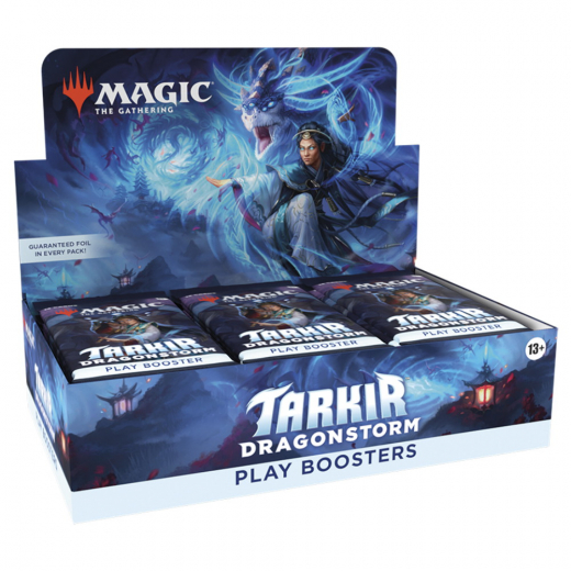 Magic: The Gathering - Tarkir: Dragonstorm Play Booster Display i gruppen SÄLLSKAPSSPEL / Magic the Gathering hos Spelexperten (MAGD4273-DIS)