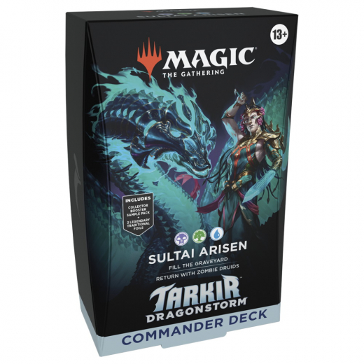 Magic: The Gathering - Sultai Arisen Commander Deck i gruppen SÄLLSKAPSSPEL / Magic the Gathering hos Spelexperten (MAGD4275-SUL)