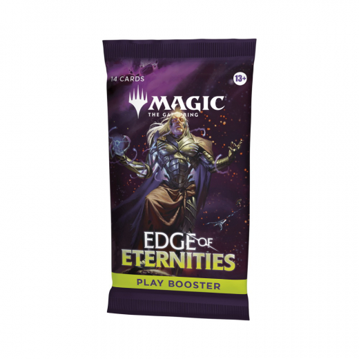 Magic: The Gathering - Edge of Eternities Play Booster Pack i gruppen SÄLLSKAPSSPEL / Magic the Gathering hos Spelexperten (MAGD4447-BOS)