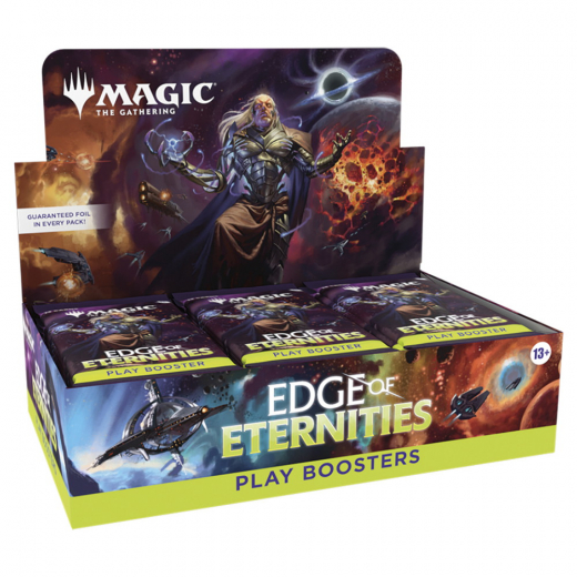 Magic: The Gathering - Edge of Eternities Play Booster Display i gruppen SÄLLSKAPSSPEL / Kortspel hos Spelexperten (MAGD4447-DIS)
