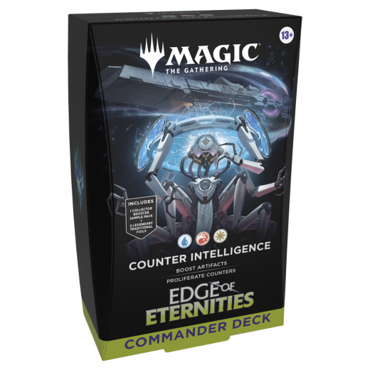 Magic: The Gathering - Counter Intelligence Commander Deck i gruppen SÄLLSKAPSSPEL / Magic the Gathering hos Spelexperten (MAGD4450-COU)