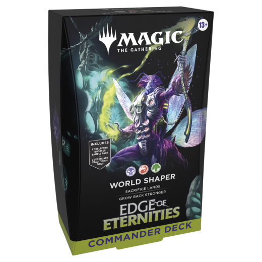 Magic: The Gathering - World Shaper Commander Deck i gruppen SÄLLSKAPSSPEL / Magic the Gathering hos Spelexperten (MAGD4450-WOR)