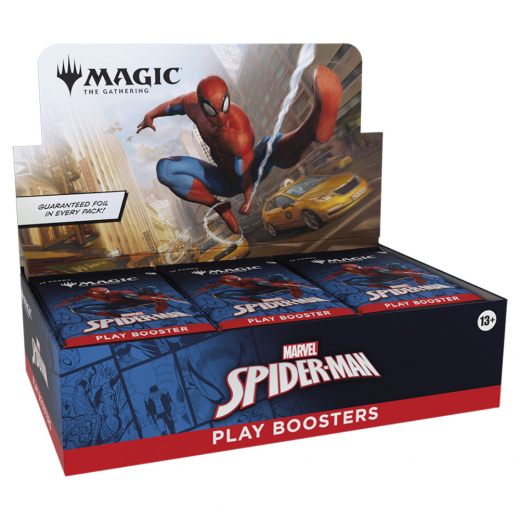 Magic: The Gathering - Marvel's Spider-Man Play Booster Display i gruppen SÄLLSKAPSSPEL hos Spelexperten (MAGD4524-DIS)