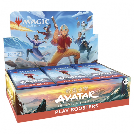Magic: The Gathering - Avatar: The Last Airbender Play Booster Display i gruppen SÄLLSKAPSSPEL / Magic the Gathering hos Spelexperten (MAGD4580-DIS)