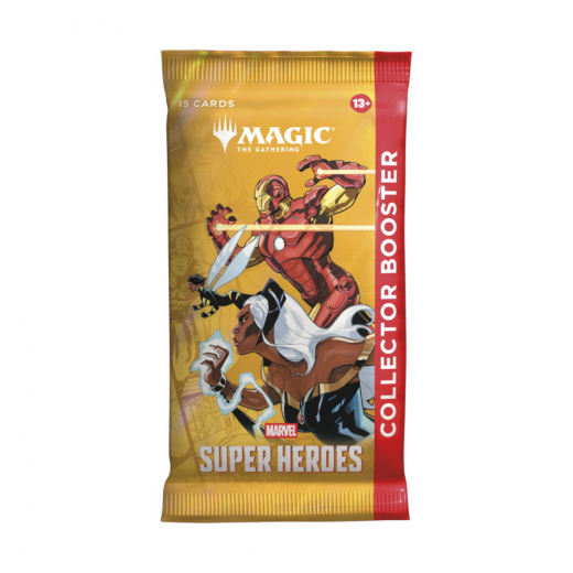 Magic: The Gathering - Marvel Super Heroes Collector Booster Pack i gruppen SÄLLSKAPSSPEL / Magic the Gathering hos Spelexperten (MAGD5358)