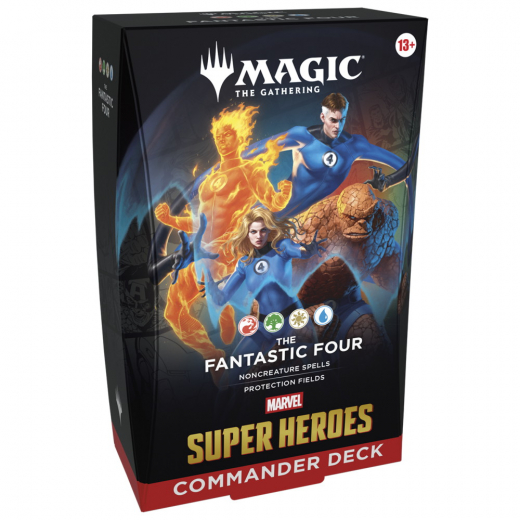 Magic: The Gathering - Fantastic Four Commander Deck i gruppen SÄLLSKAPSSPEL / Magic the Gathering hos Spelexperten (MAGD5361-FAN)