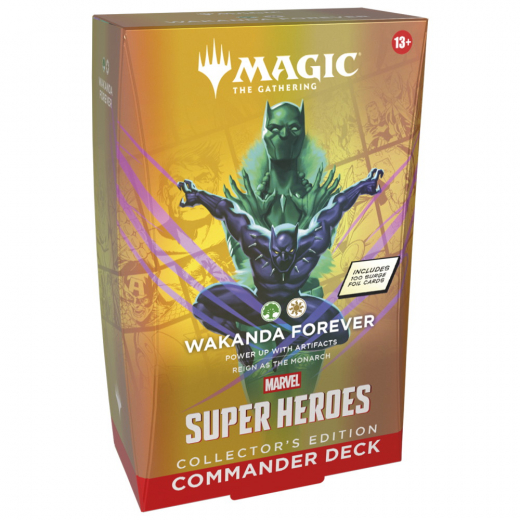 Magic: The Gathering - Wakanda Forever Commander Deck - Collector's Edition i gruppen SÄLLSKAPSSPEL / Magic the Gathering hos Spelexperten (MAGD5362-WAK)