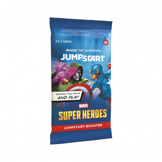 Magic: The Gathering - Marvel Super Heroes Jumpstart Booster Pack i gruppen SÄLLSKAPSSPEL / Magic the Gathering hos Spelexperten (MAGD5363-BOS)