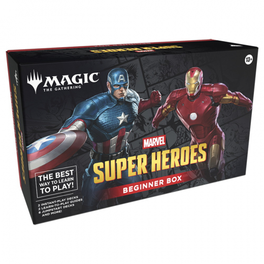 Magic: The Gathering - Marvel Super Heroes Beginner Box i gruppen SÄLLSKAPSSPEL / Magic the Gathering hos Spelexperten (MAGD5371)