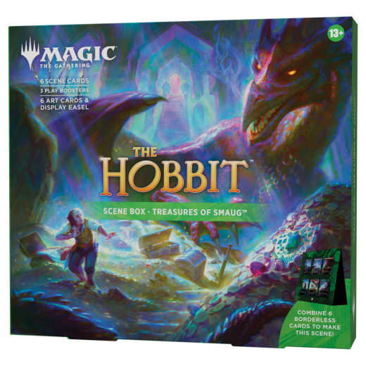 Magic: The Gathering - The Hobbit Scene Box Treasures of Smaug i gruppen SÄLLSKAPSSPEL / Magic the Gathering hos Spelexperten (MAGD5667-TRE)