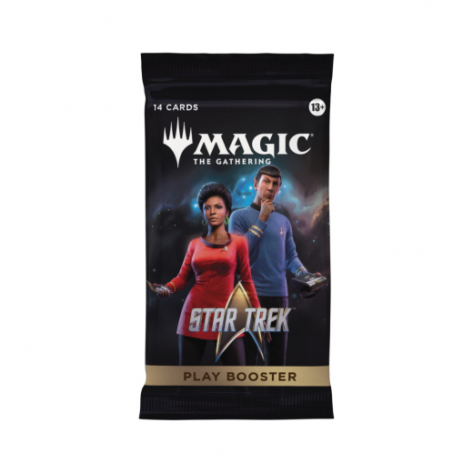 Magic: The Gathering - Star Trek Play Booster Pack i gruppen SÄLLSKAPSSPEL / Magic the Gathering hos Spelexperten (MAGD5894-BOS)