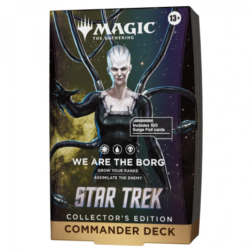 Magic: The Gathering - We Are the Borg - Collector's Edition Commander Deck i gruppen SÄLLSKAPSSPEL / Magic the Gathering hos Spelexperten (MAGD5900-WEA)