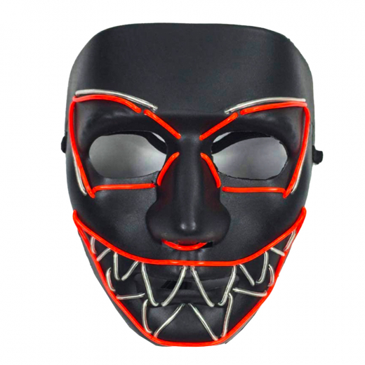 Led Mask Devil i gruppen LEKSAKER / Maskerad / Masker hos Spelexperten (MAS-N05)