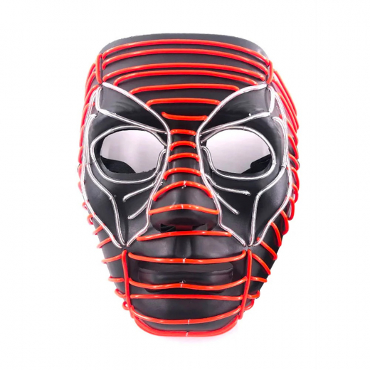 Led Mask Dead Pool i gruppen LEKSAKER / Utklädnad / Halloween / Masker hos Spelexperten (MAS-N54)