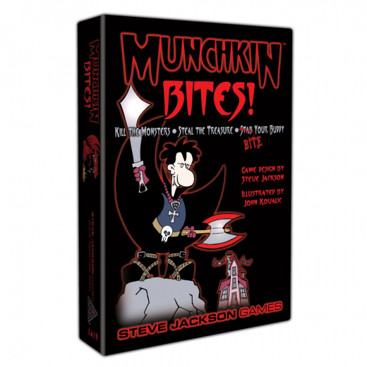 Munchkin Bites! i gruppen SÄLLSKAPSSPEL / Kortspel hos Spelexperten (MB001)