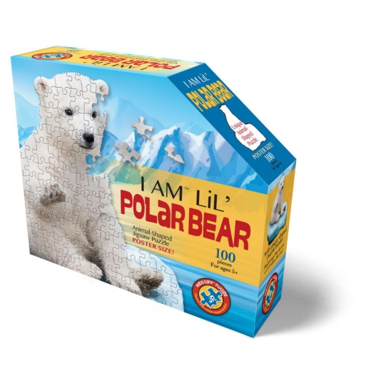 Pussel - I Am Polarbear 100 bitar i gruppen PUSSEL / < 625 bitar hos Spelexperten (MCG4010)