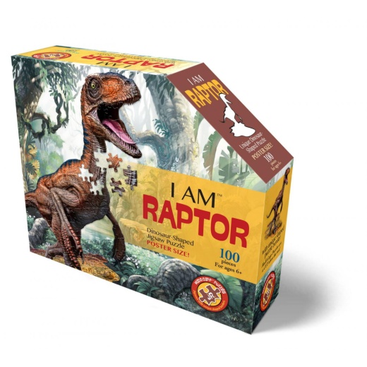 Pussel - I Am Raptor 100 bitar i gruppen  hos Spelexperten (MCG4016)