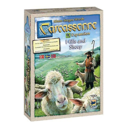 Carcassonne Hills & Sheep Exp. (Swe) i gruppen SÄLLSKAPSSPEL / Expansioner hos Spelexperten (MDG018)