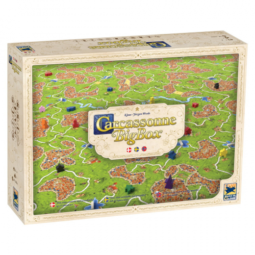 Carcassonne: Big Box 6 (Swe.) i gruppen SÄLLSKAPSSPEL / Strategispel hos Spelexperten (MDG031)