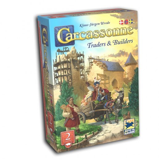 Carcassonne: Traders & Builders (Exp.) (Swe) i gruppen SÄLLSKAPSSPEL / Spelserier / Carcassonne hos Spelexperten (MDG062)