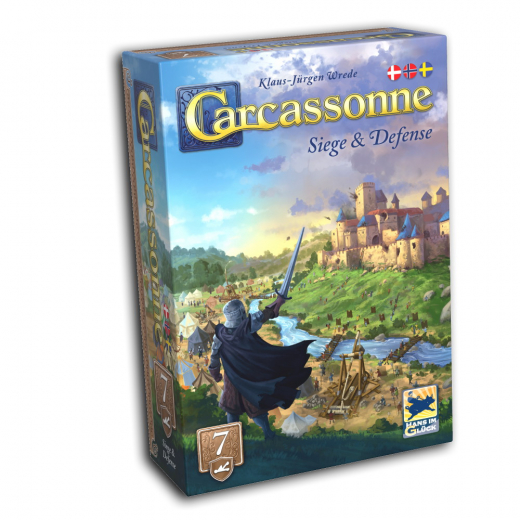 Carcassonne: Siege & Defense (Exp.) (Swe) i gruppen SÄLLSKAPSSPEL / Spelserier / Carcassonne hos Spelexperten (MDG067)