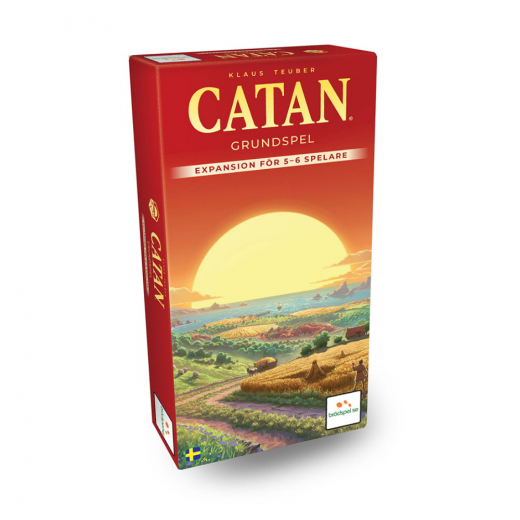 Catan 5-6 spelare (Exp.) (Swe.) i gruppen SÄLLSKAPSSPEL / Expansioner hos Spelexperten (MDG102S)