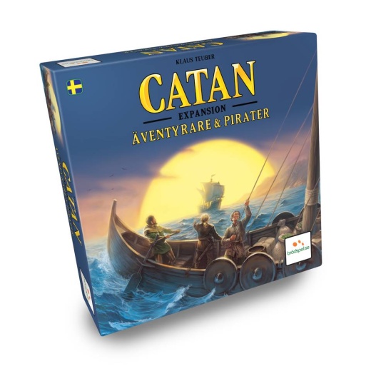 Catan: Äventyrare & Pirater (Exp.) i gruppen SÄLLSKAPSSPEL / Expansioner hos Spelexperten (MDG110S)