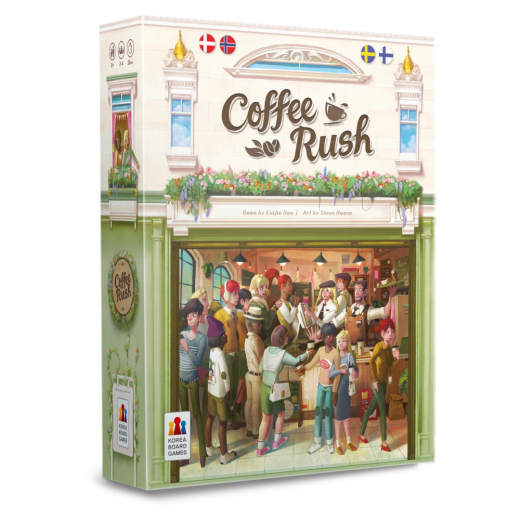 Coffee Rush (Swe) i gruppen SÄLLSKAPSSPEL / Strategispel hos Spelexperten (MDG410)