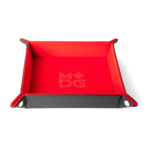 Dice Tray Velvet - Red i gruppen SÄLLSKAPSSPEL / Tillbehör hos Spelexperten (MET0531)