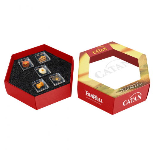 Catan: Inclusion Dice Set i gruppen SÄLLSKAPSSPEL hos Spelexperten (MET11100)