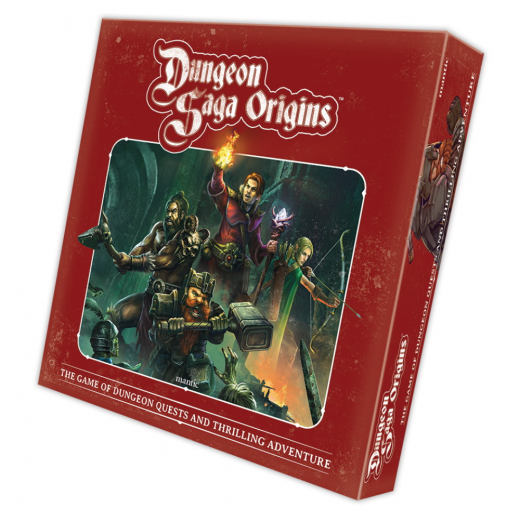 Dungeon Saga Origins - Core Game i gruppen SÄLLSKAPSSPEL / Strategispel hos Spelexperten (MGDSO101)