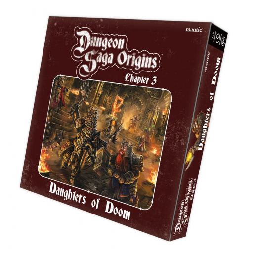 Dungeon Saga Origins - Daughters of Doom (Exp.) i gruppen SÄLLSKAPSSPEL hos Spelexperten (MGDSO104)