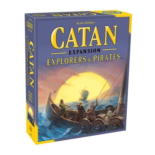 Catan 5th Ed: Explorers & Pirates (Exp.) (Eng) i gruppen SÄLLSKAPSSPEL / Expansioner hos Spelexperten (MGI3075)