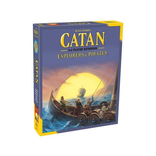 Catan 5th Ed: Explorers & Pirates 5-6 Players (Exp.) (Eng) i gruppen  hos Spelexperten (MGI3076)