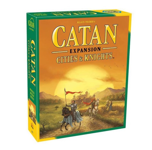 Catan 5th Ed: Cities & Knights (Exp.) (Eng) i gruppen SÄLLSKAPSSPEL / Expansioner hos Spelexperten (MGI3077)