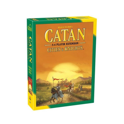 Catan 5th Ed: Cities & Knights 5-6 players (Exp.) (Eng) i gruppen SÄLLSKAPSSPEL / Expansioner hos Spelexperten (MGI3078)