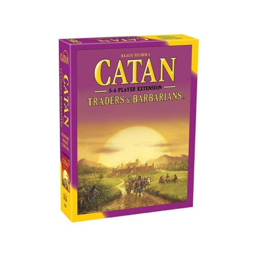 Catan 5th Ed: Traders & Barbarians 5-6 players (Exp.) (Eng) i gruppen  hos Spelexperten (MGI3080)