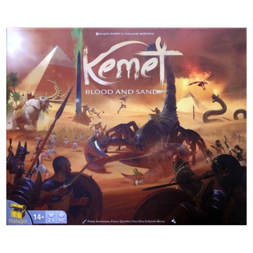 Kemet: Blood and Sand i gruppen SÄLLSKAPSSPEL / Strategispel hos Spelexperten (MGO015868)