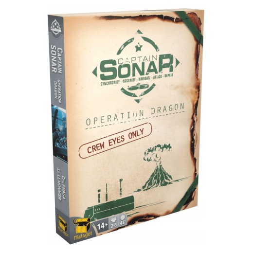 Captain Sonar: Operation Dragon (Exp.) i gruppen  hos Spelexperten (MGO7505)