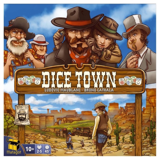 Dice Town i gruppen SÄLLSKAPSSPEL / Strategispel hos Spelexperten (MGODIT03)