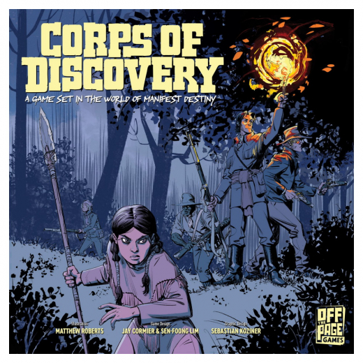 Corps of Discovery: A Game Set in the World of Manifest Destiny i gruppen SÄLLSKAPSSPEL / Strategispel hos Spelexperten (MGOOFF001106)