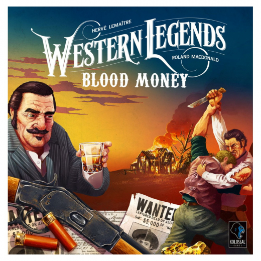 Western Legends: Blood Money (Exp.) i gruppen SÄLLSKAPSSPEL / Expansioner hos Spelexperten (MGOWL07)